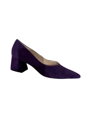 104502 Kim Purple Suede Pump