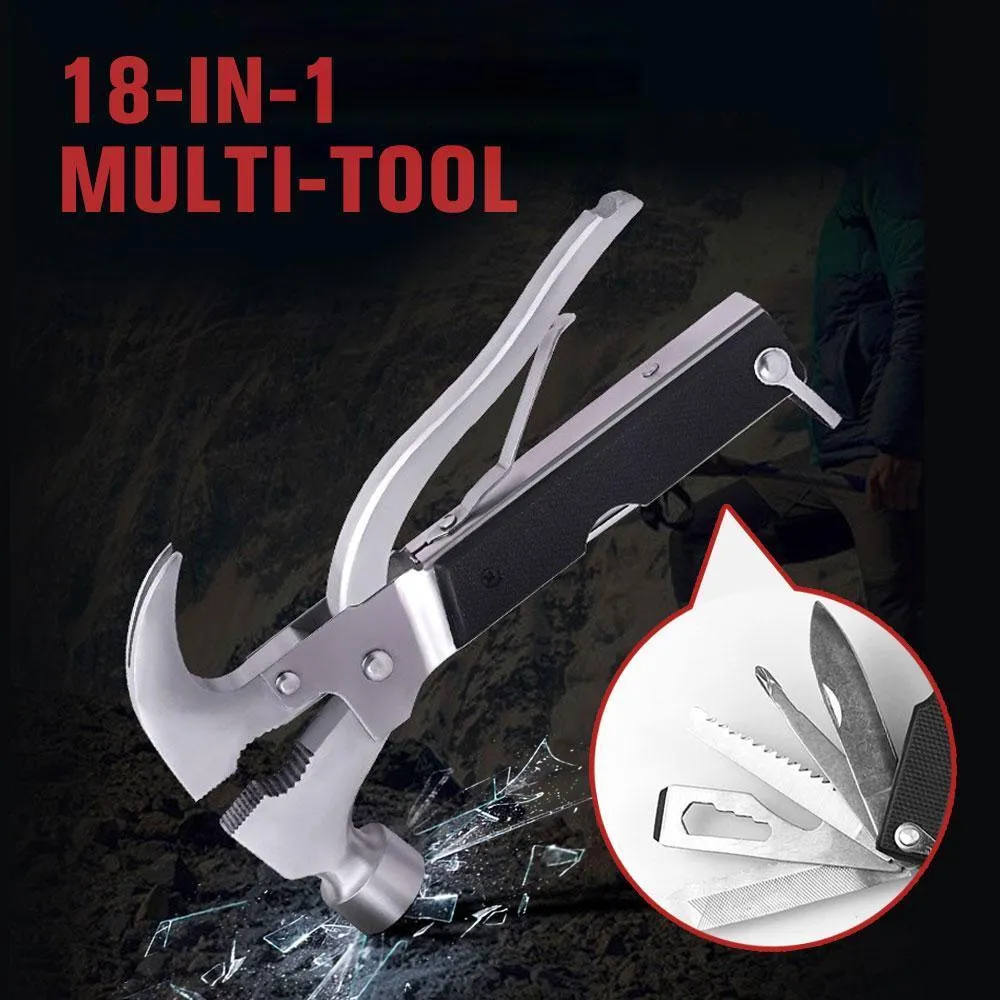 18-in-1 Multi-Tool, Small Size Easy To Carry