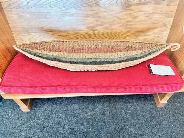 38" Length Woven Boat Tray/ Basket