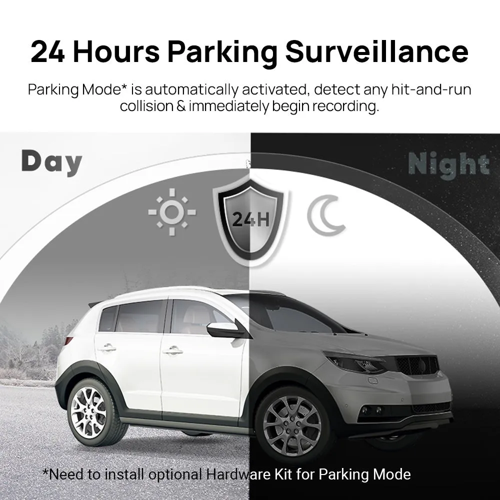 70mai Hardwire Kit UP02 For 24 Hours Parking Surveillance Compatible with Most 70mai Dash Cam