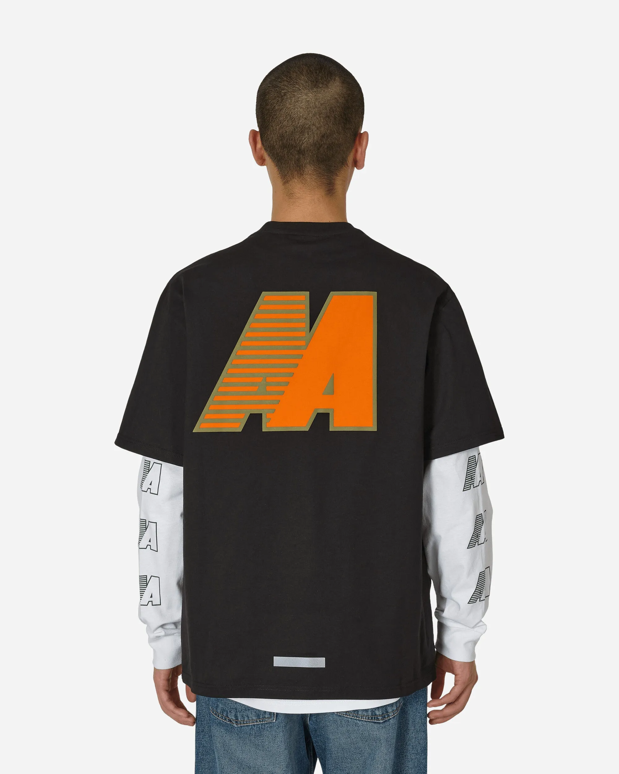 AA Logo T-Shirt Black / Orange