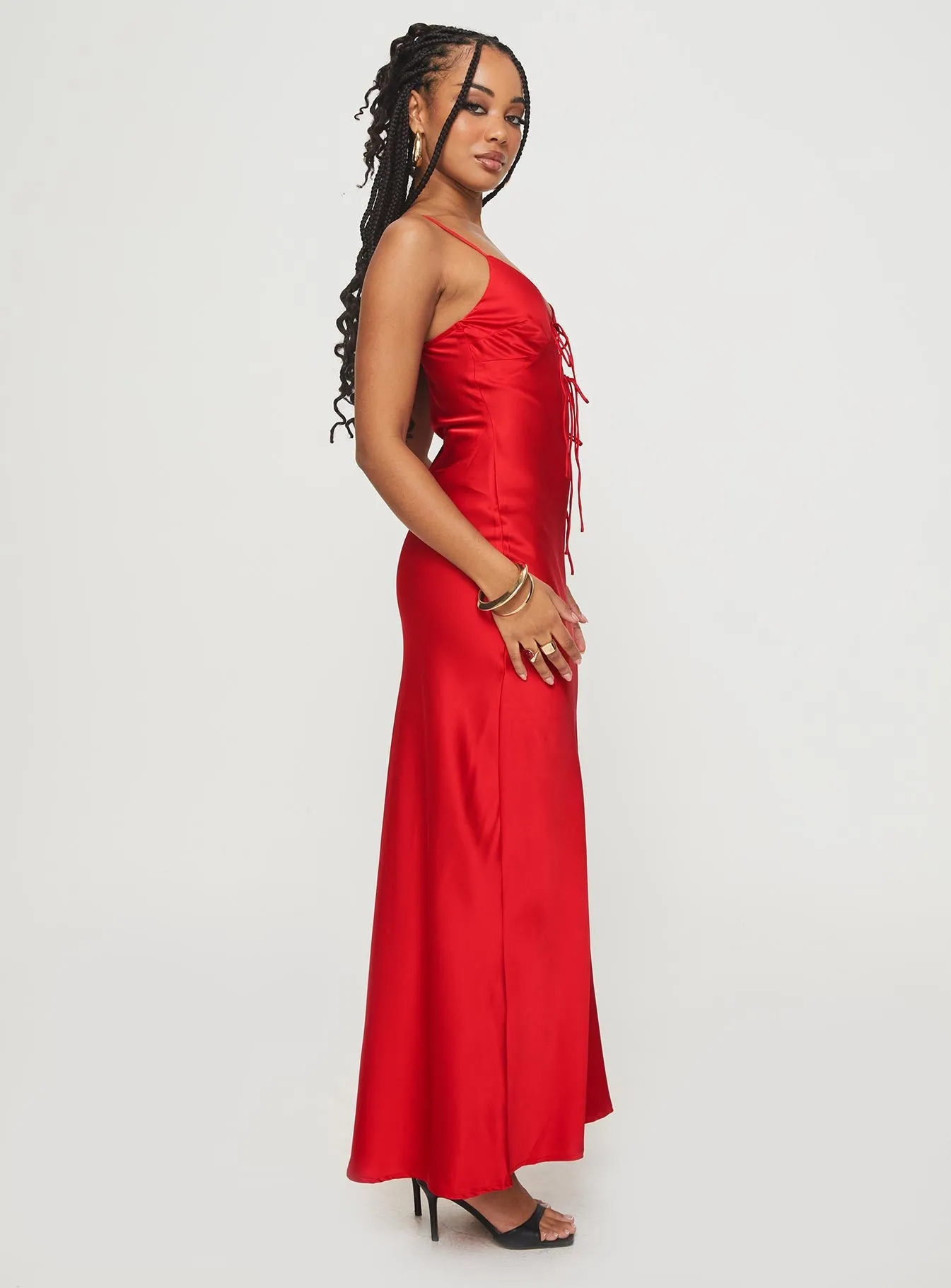 About A Girl Maxi Dress Red