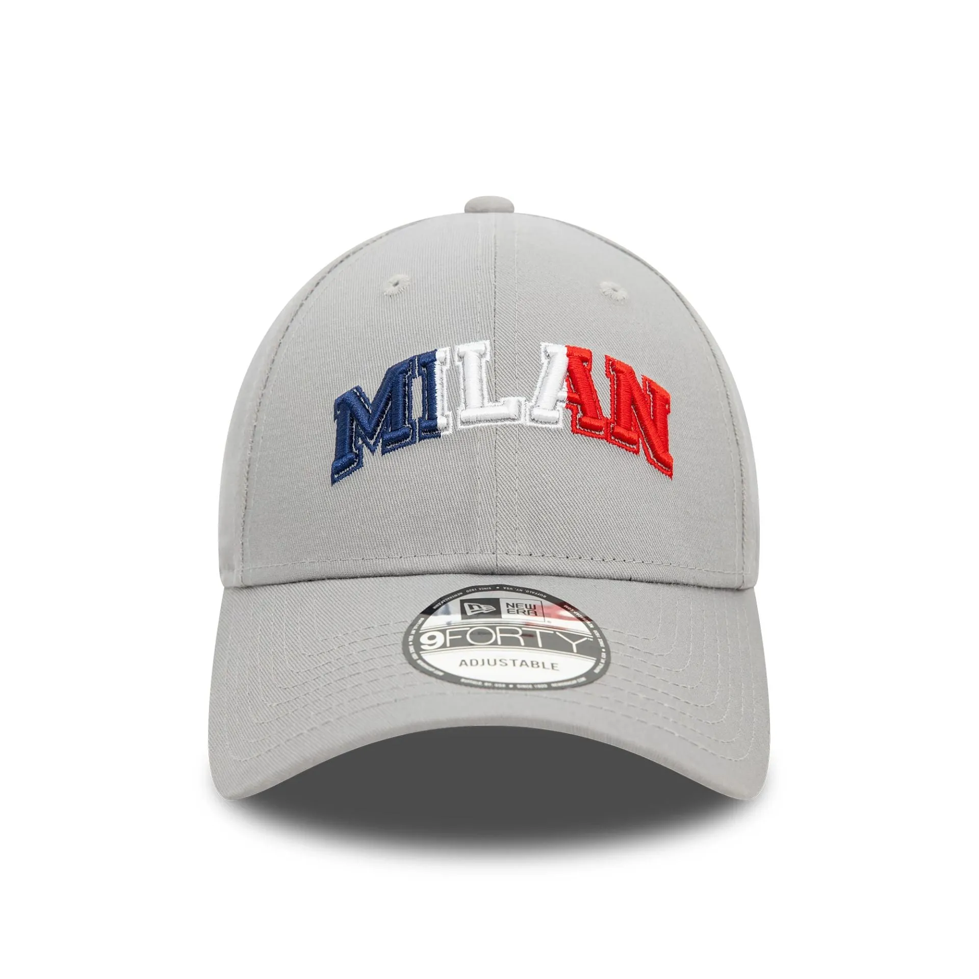 AC Milan Flag Pack France Grey 9FORTY Adjustable Cap