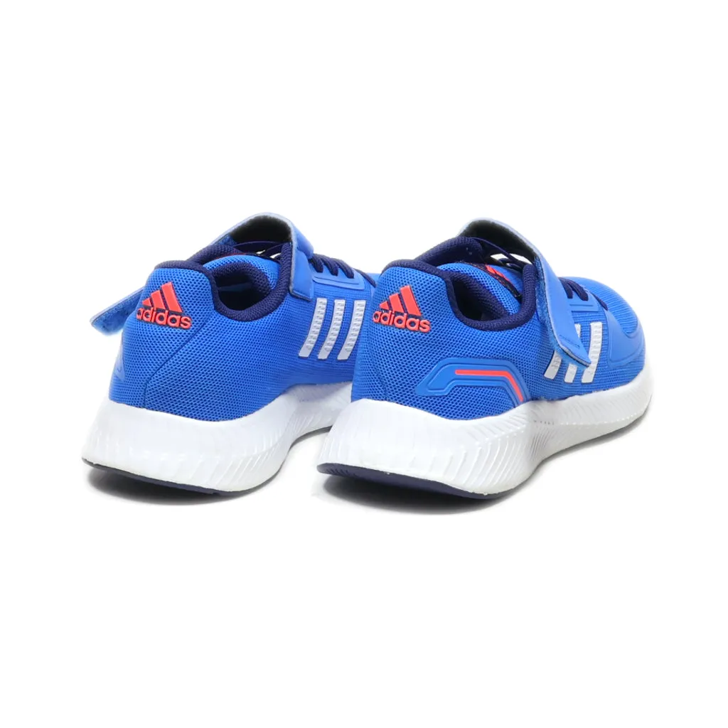 Adidas Runfalcon 2.0 El K Running Sport Shoes Leather Blue Colour For Kids