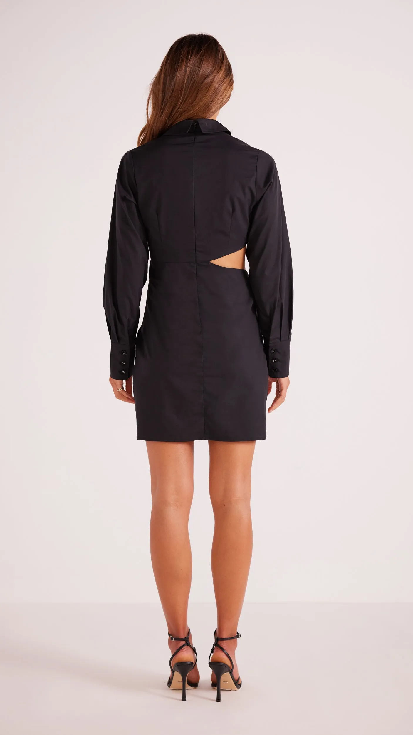 Allegra Twist Shirt Dress