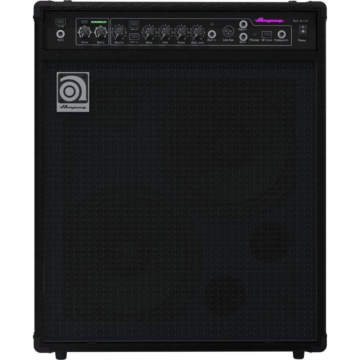 Ampeg BA210V2 450W RMS, Dual 10" Ported, Horn-loaded Combo with Scrambler (Discontinued)