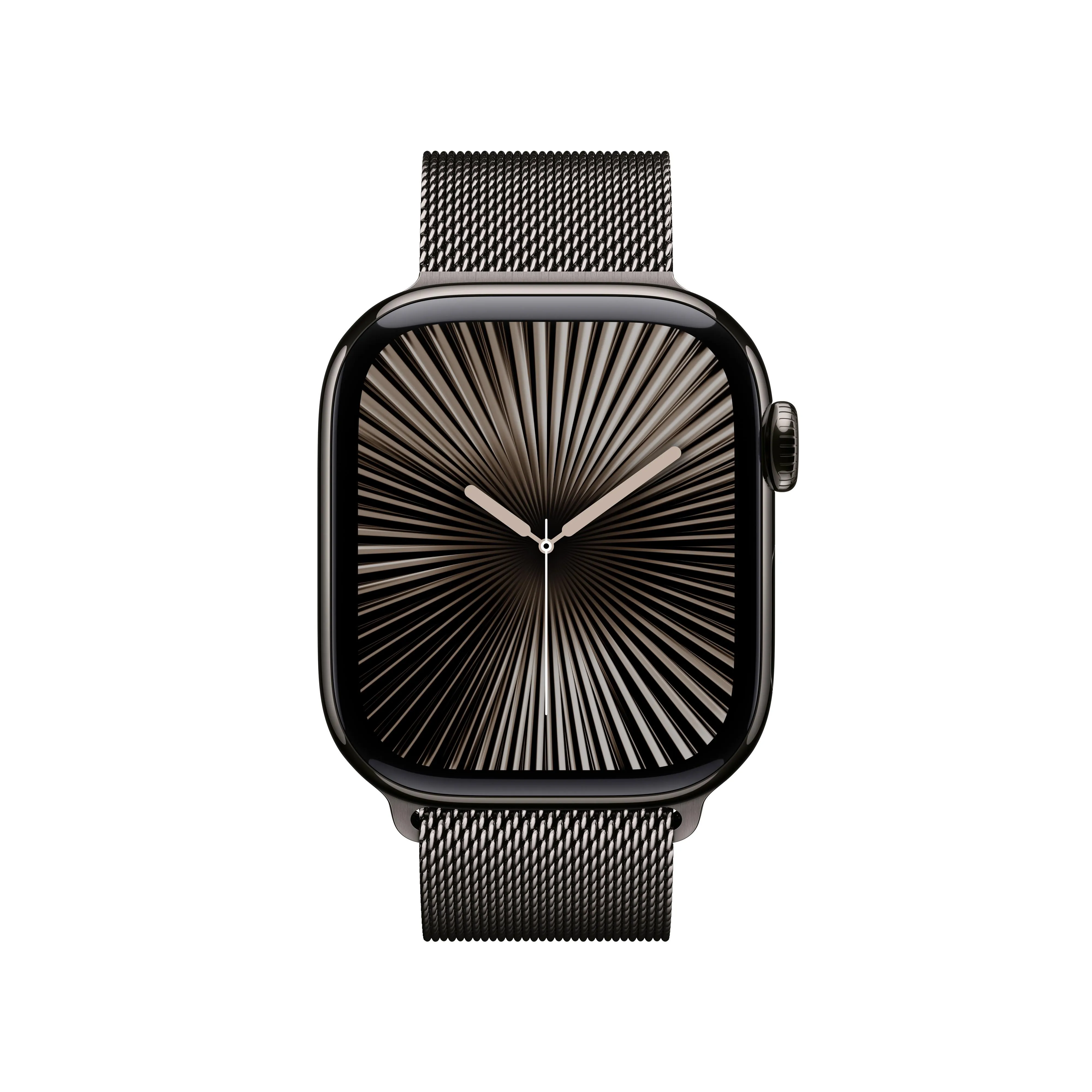 Apple Watch Series 10 GPS   Cellular 42mm Slate Titanium Case with Slate Milanese Loop