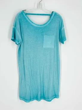 Arizona Size M Turquoise Faded Dresses Dress