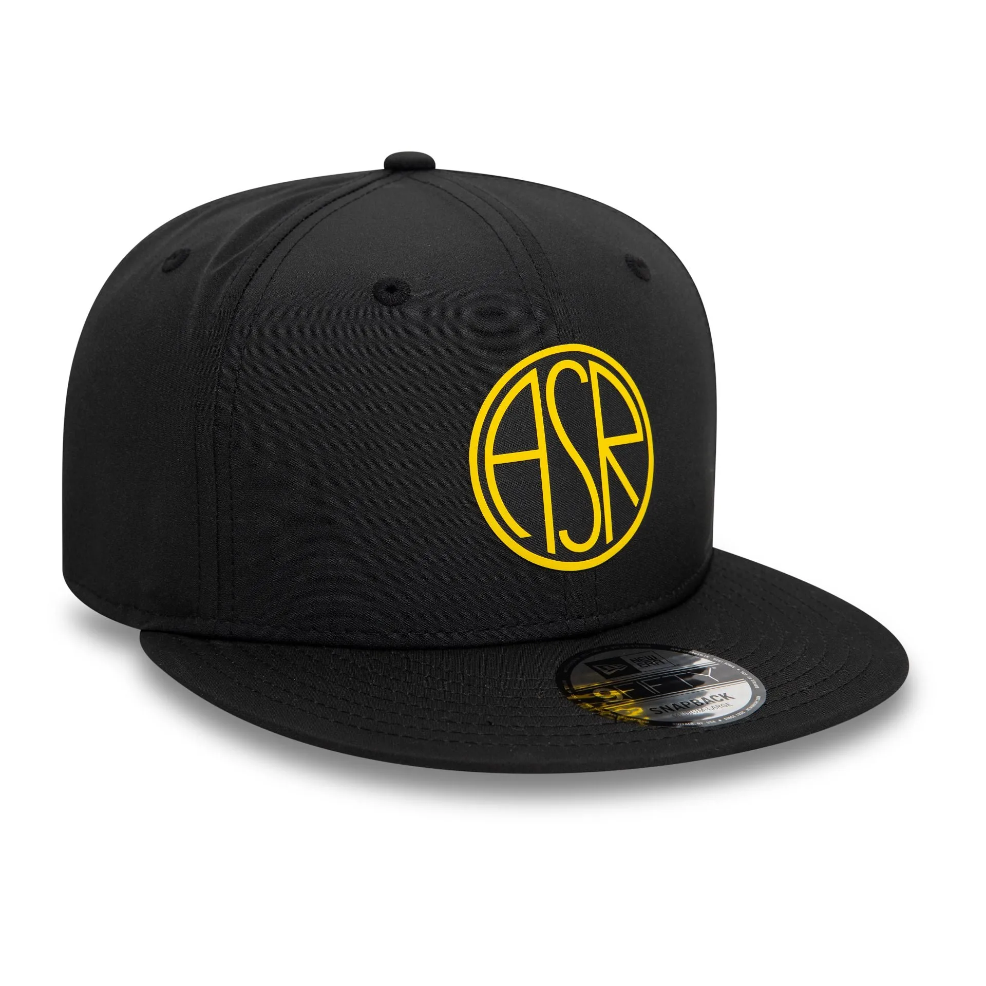 AS Roma Featherweight Poly Black 9FIFTY Snapback Cap