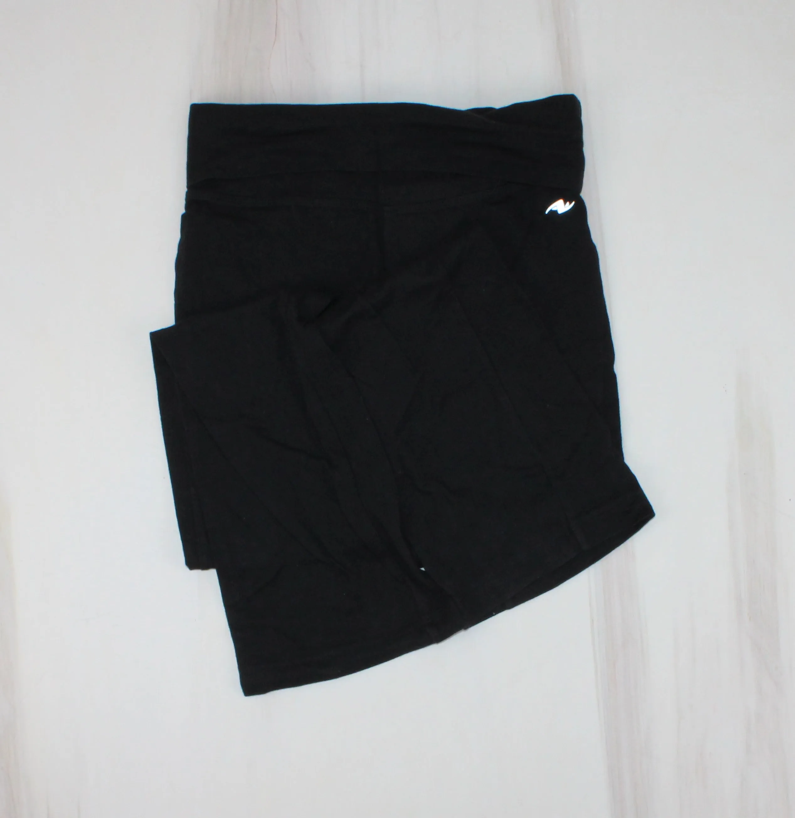 ATHLETIC WORKS BLACK YOGA PANTS 10/12Y EUC