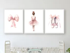 Ballet Nursery Prints - Set 1