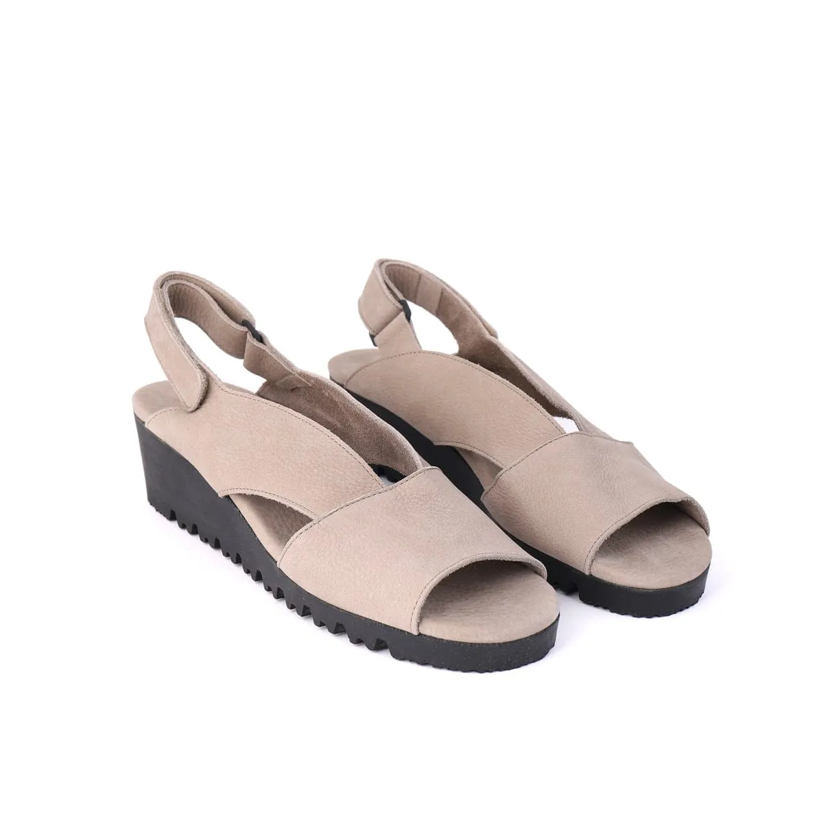 BALLYA Taupe Nubuck