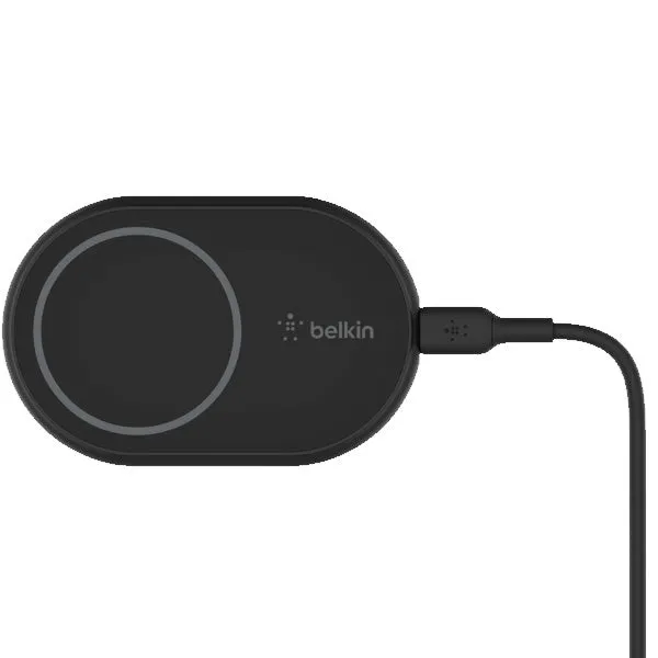 BELKIN BOOSTCHARGE Magnetic Wireless Car Charger for Apple iPhone 14/13/12. Includes 20W USB-C PD 3.0 Car power supply   1.2m USB-C cable