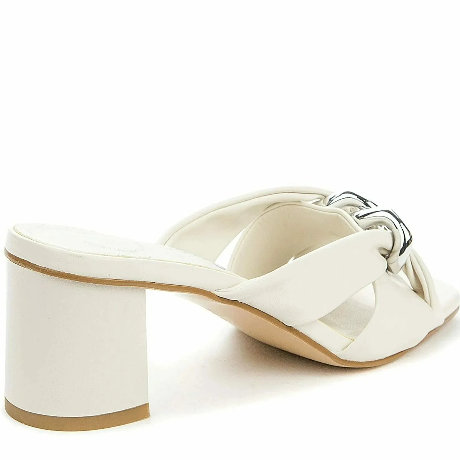 Betsy Ivory Mule Sandal