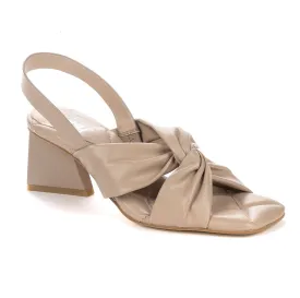 Betsy Light Beige Open Heeled Sandal