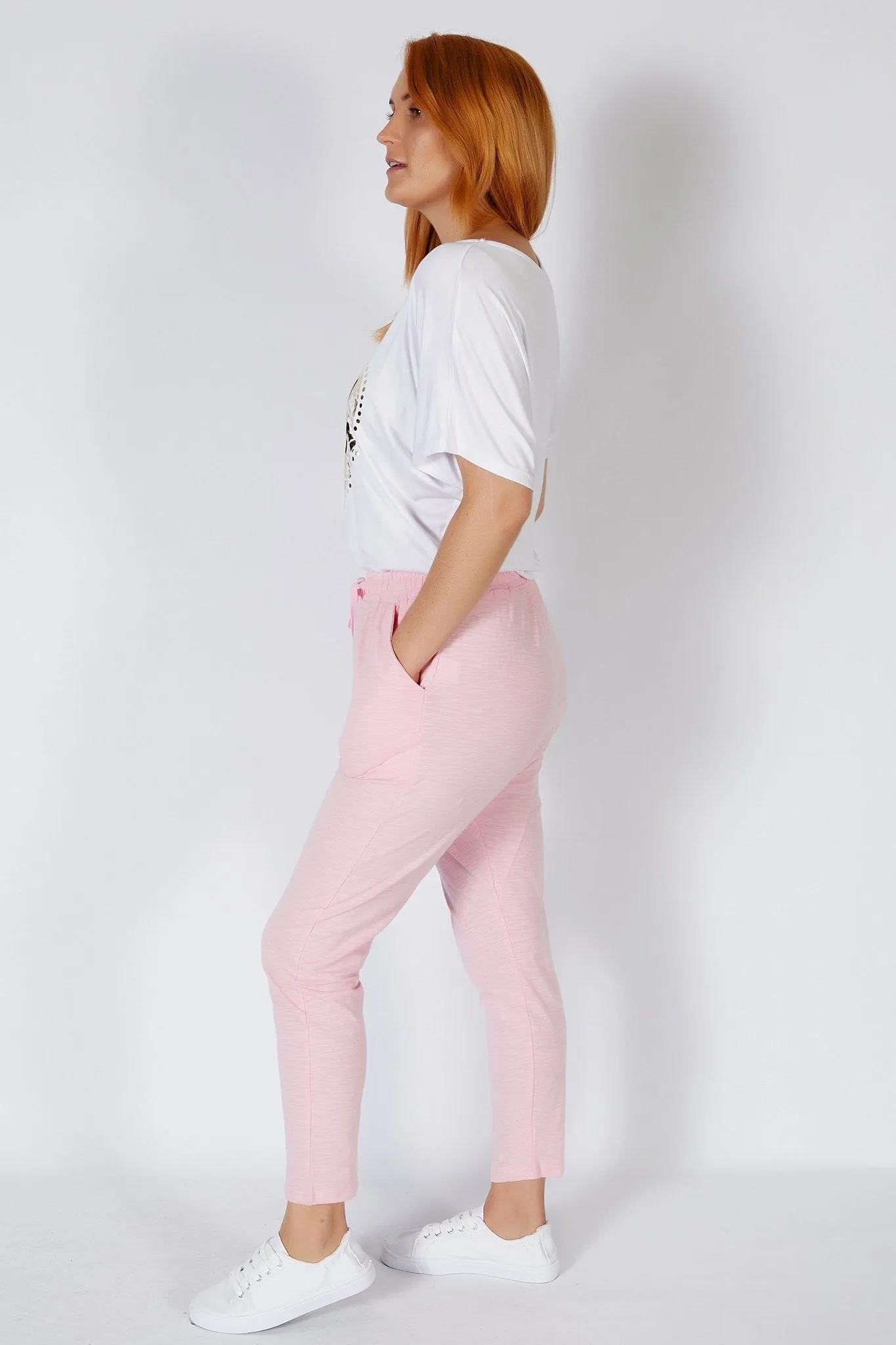 Betty Basics Jade Pant in Ballet Pink