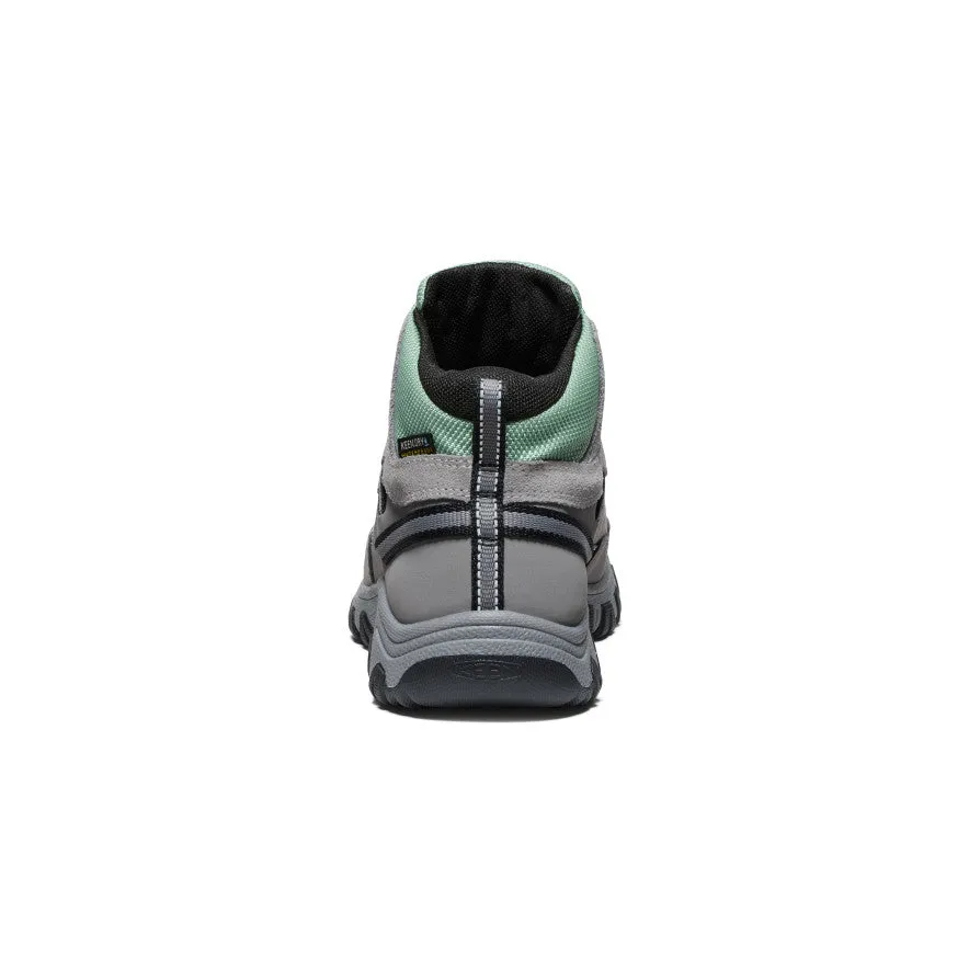 Big Kids' Targhee IV Waterproof Hiking Boot  |  Alloy/Granite Green