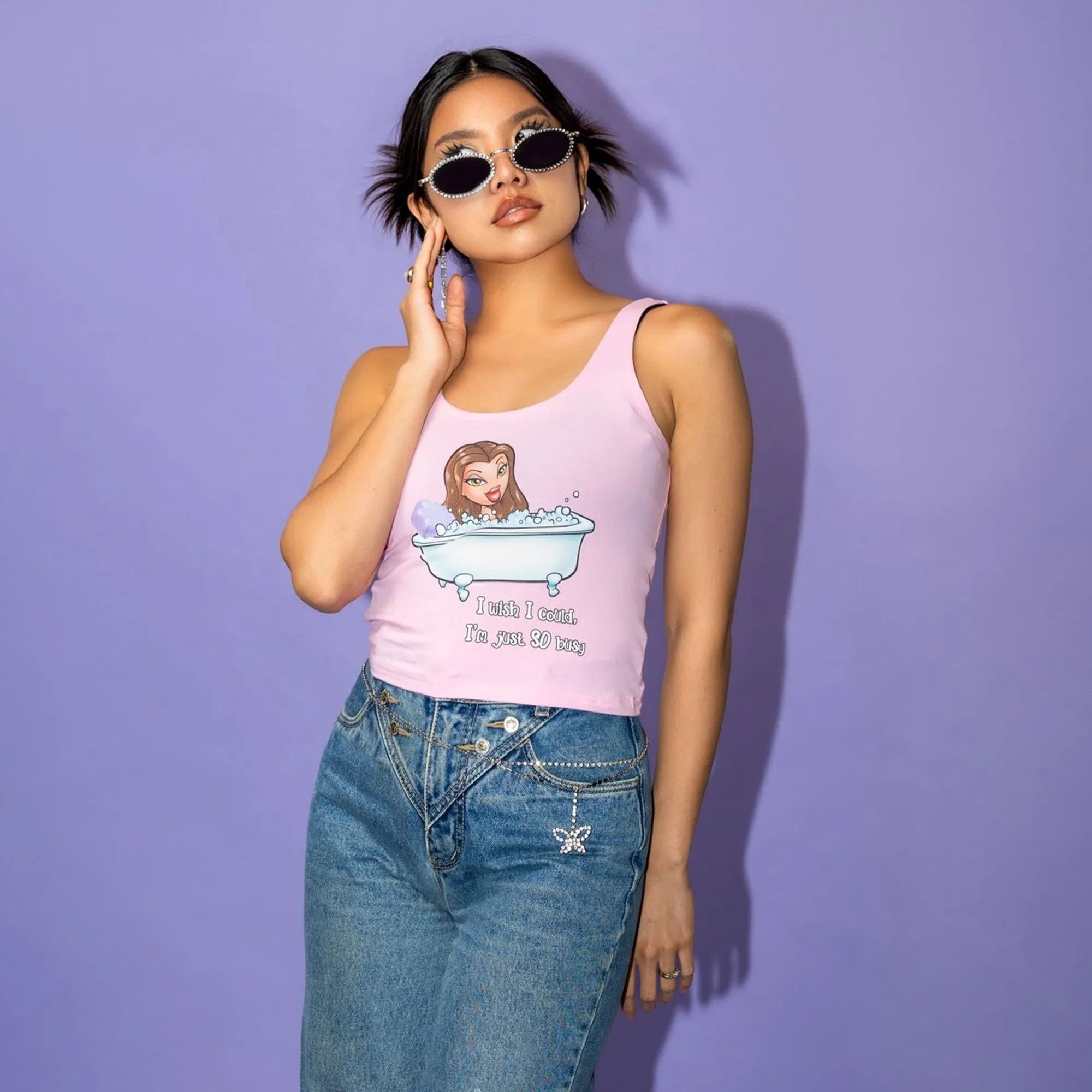 Bratz So Busy Crop Tank