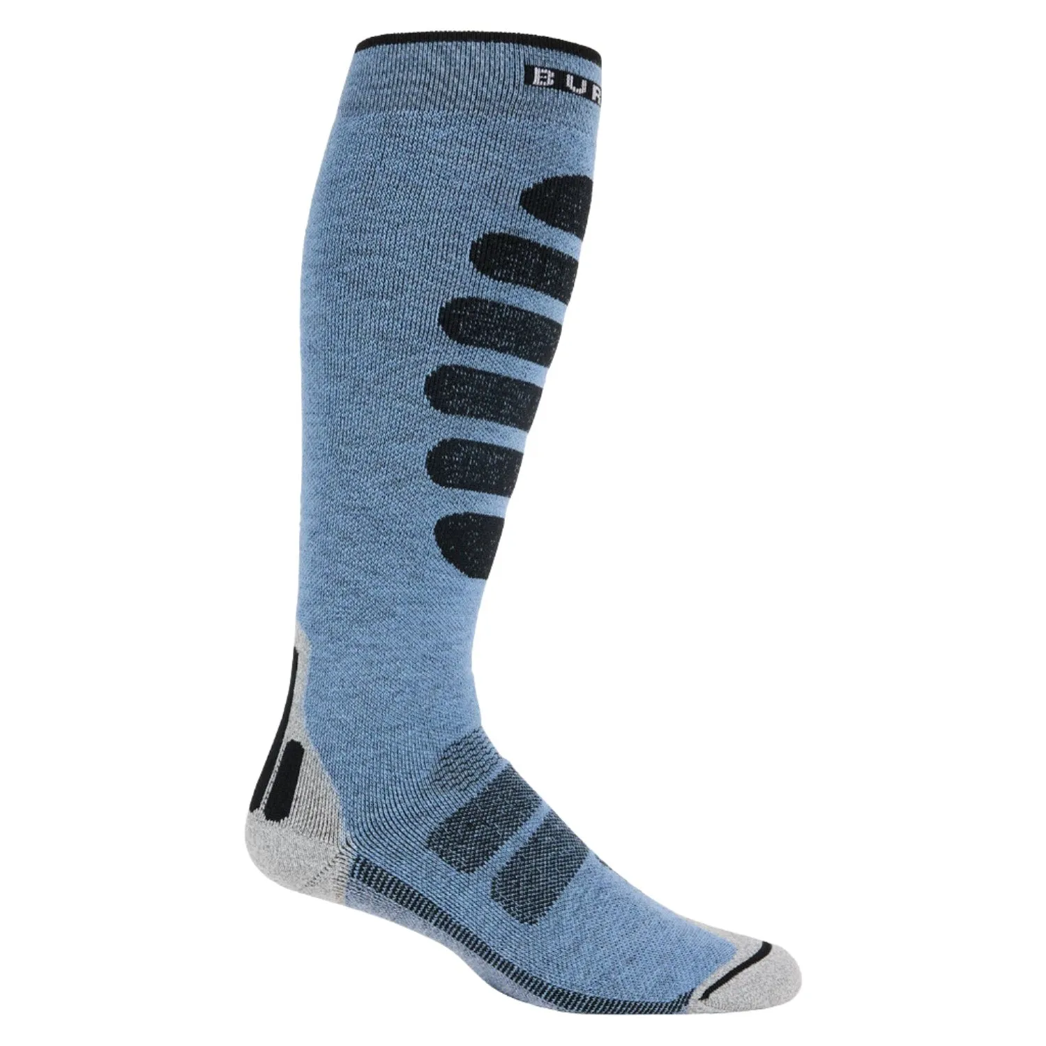 Burton Men's Performance   Midweight Socks Slate Blue