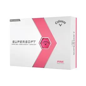 Callaway SuperSoft Golf Balls '23 Matte Finish