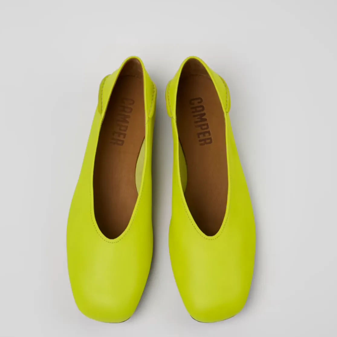 CAMPER CASI MYRA FLAT LIME