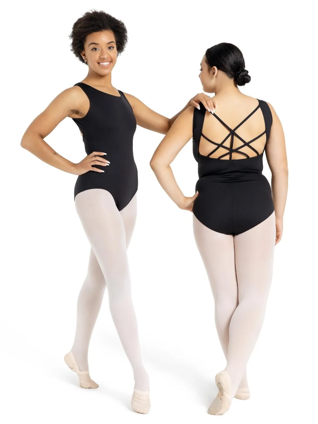 CAPEZIO SE1026W STRAPPY BACK TANK LEOTARD