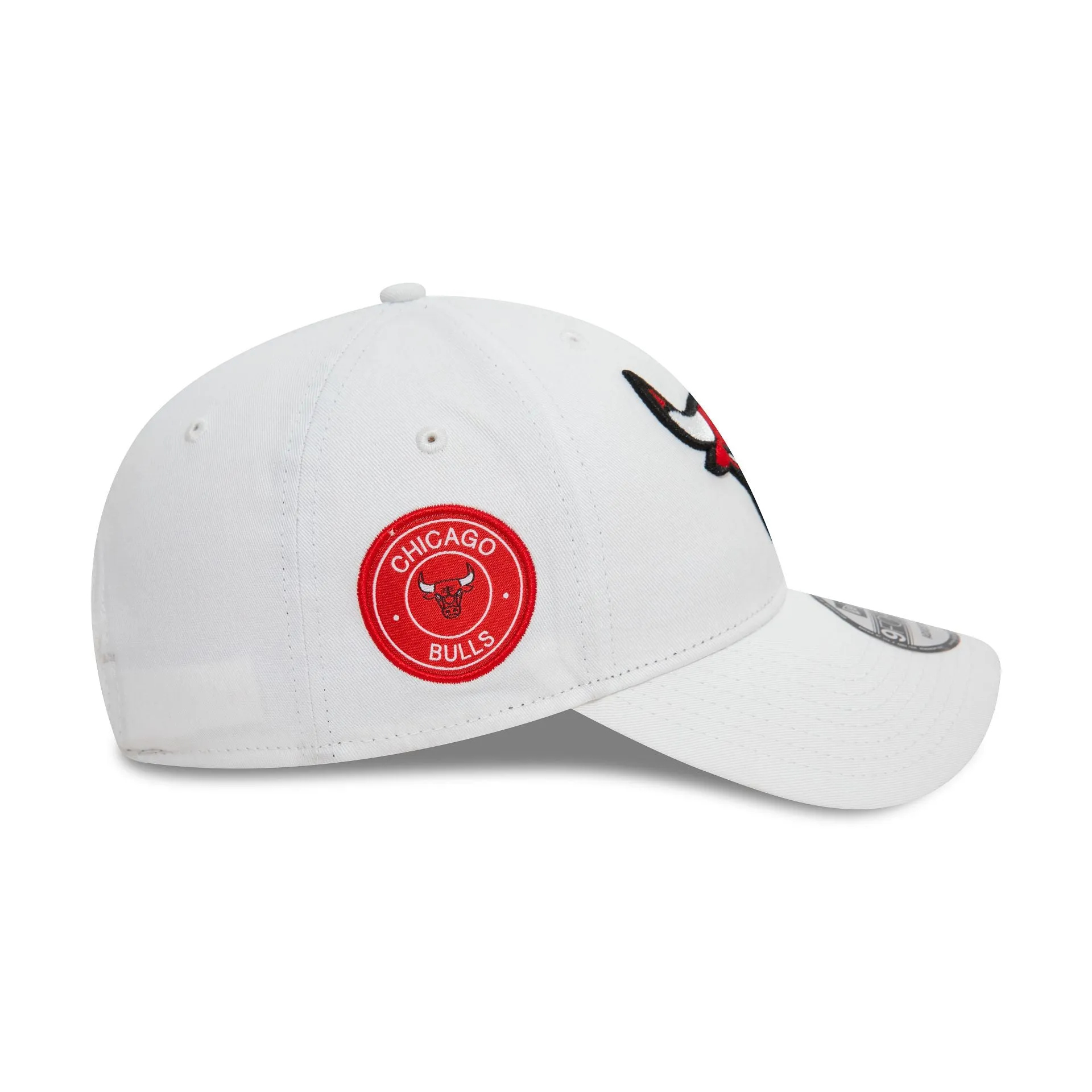 Chicago Bulls NBA White 9FORTY Adjustable Cap