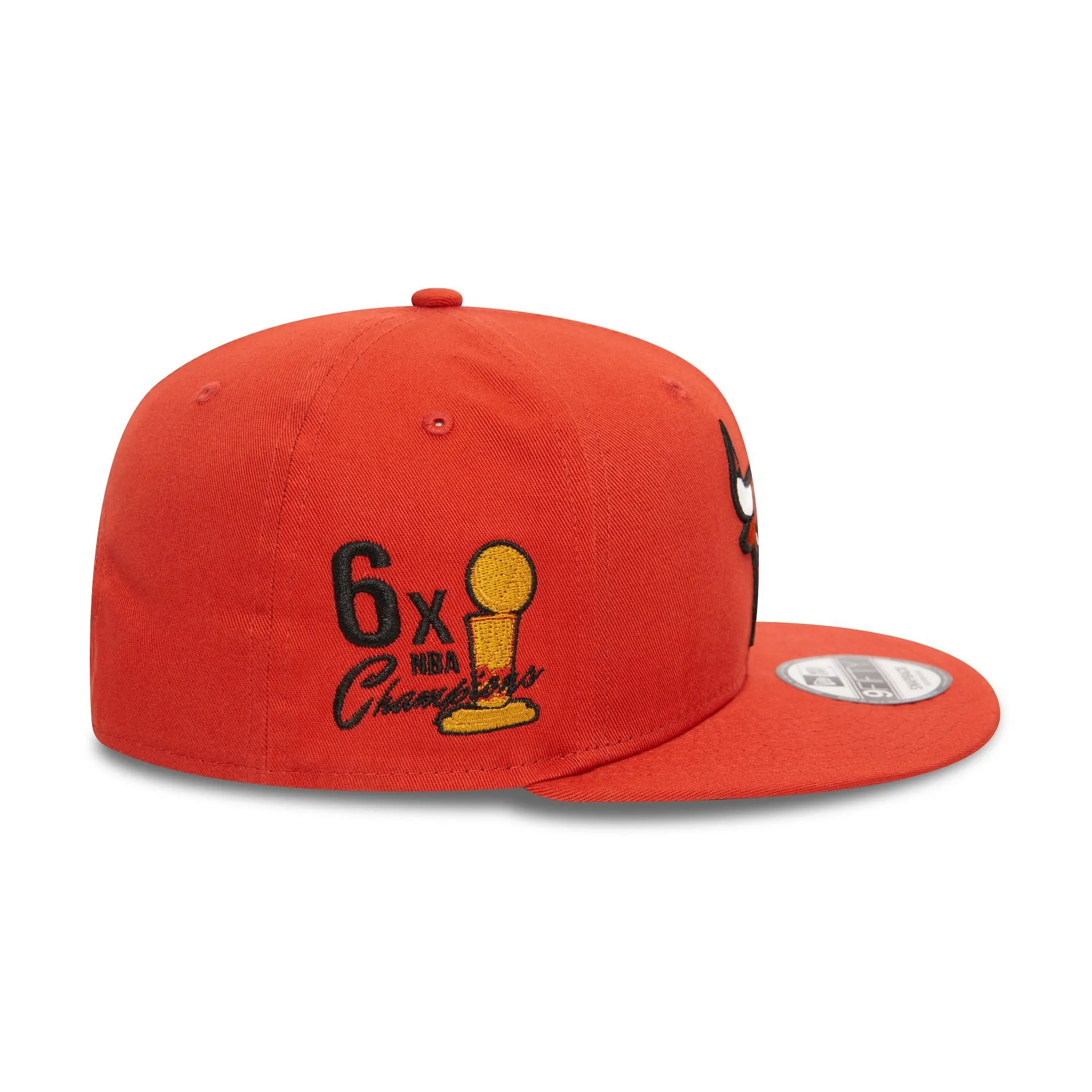 Chicago Bulls Seasonal Flower Copper 9FIFTY Snapback Cap