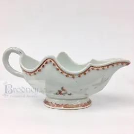 Chinese Export Sauce Boat