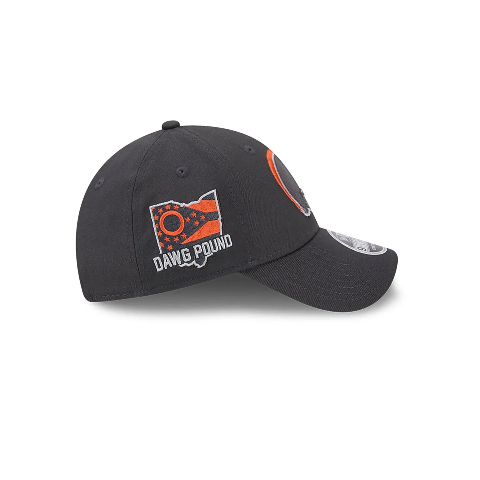 Cleveland Browns NFL Draft 2024 Dark Grey 9FORTY Stretch-Snap Cap