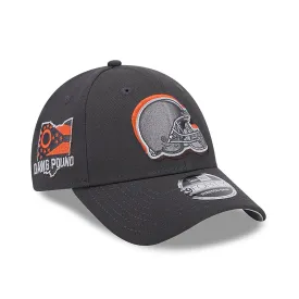 Cleveland Browns NFL Draft 2024 Dark Grey 9FORTY Stretch-Snap Cap