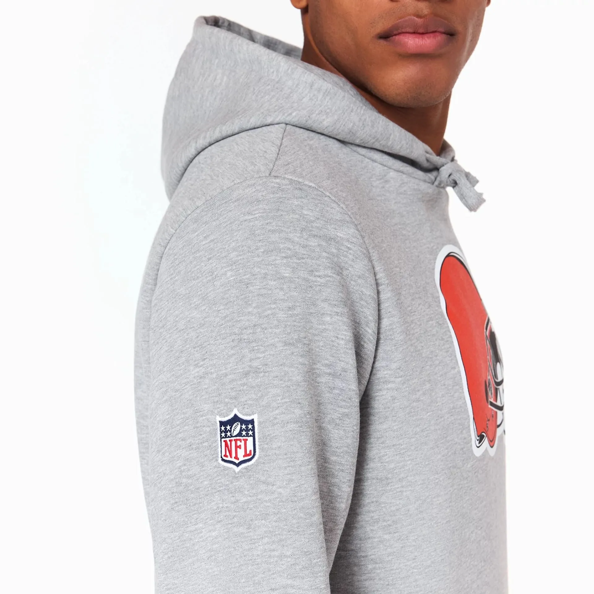 Cleveland Browns NFL Grey Pullover Hoodie