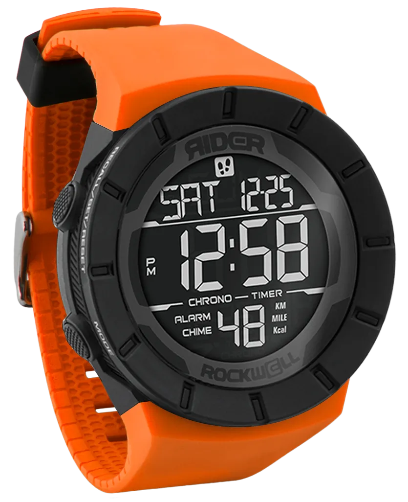 Coliseum Fit™ Mix Up Edition (Black/Orange) Watch