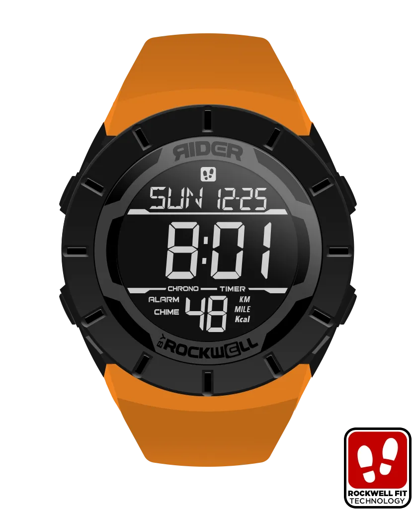 Coliseum Fit™ Mix Up Edition (Black/Orange) Watch