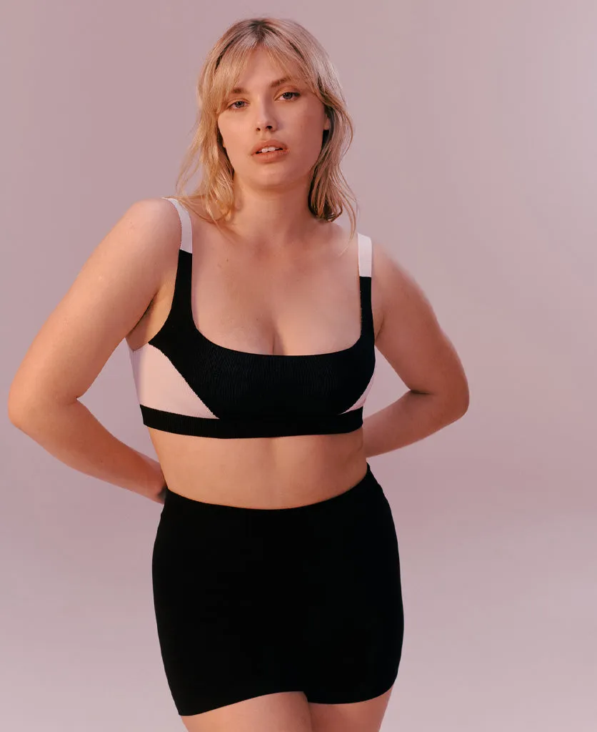 COLOUR BLOCK BRALET