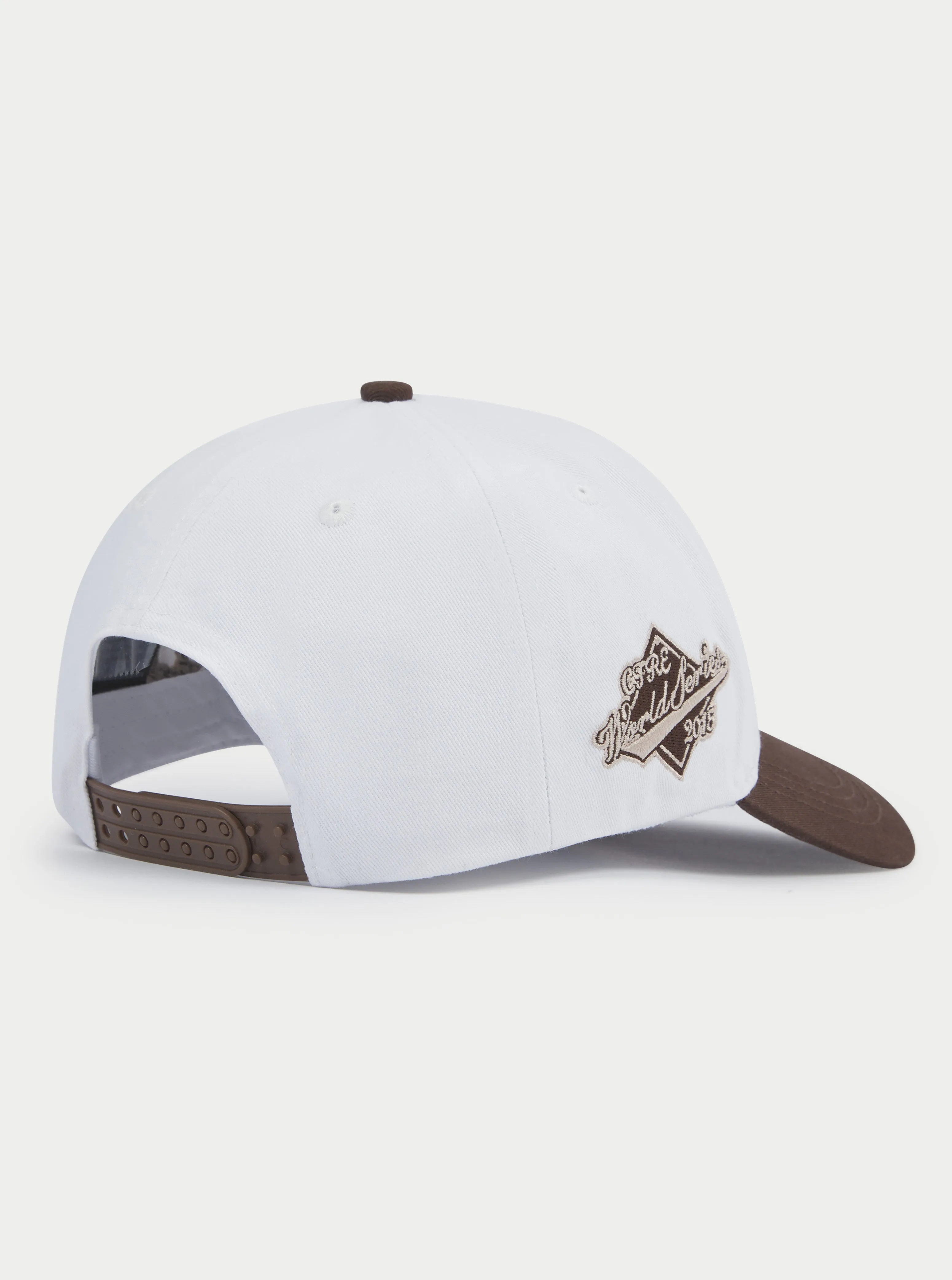 COLOUR BLOCK CAP - BROWN