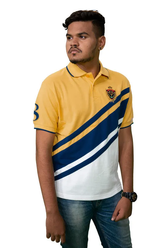 Colour Block Polo