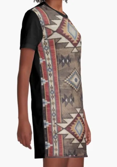 Cowgirl Kim Rio Ranchero Graphic Tee Dress - Large Only