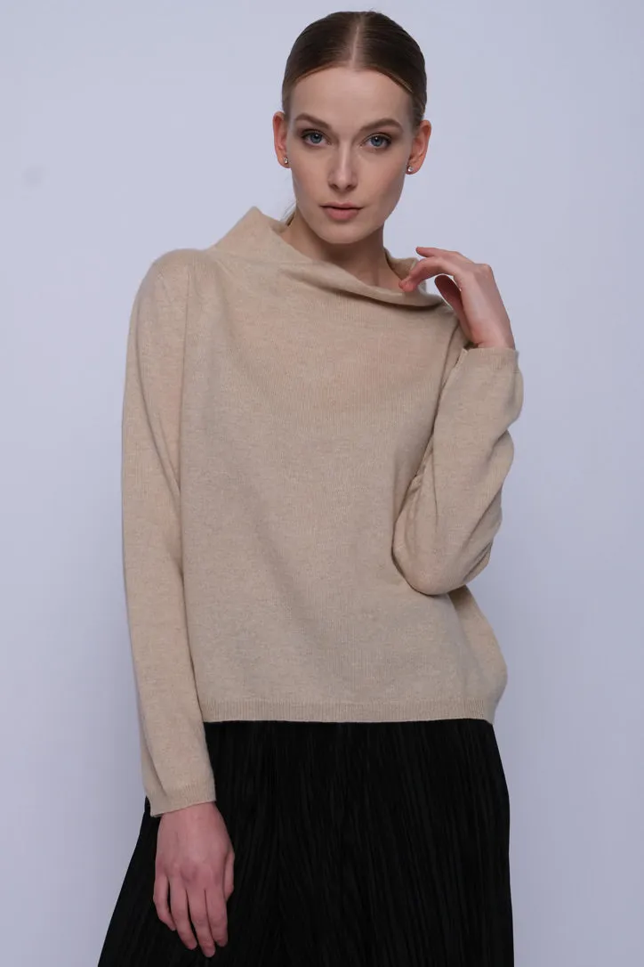 Cropped Latimer Cashmere Sweater- More Colors