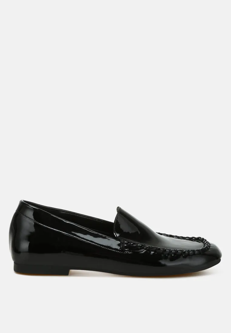 Dama  Patent Pleather Loafers