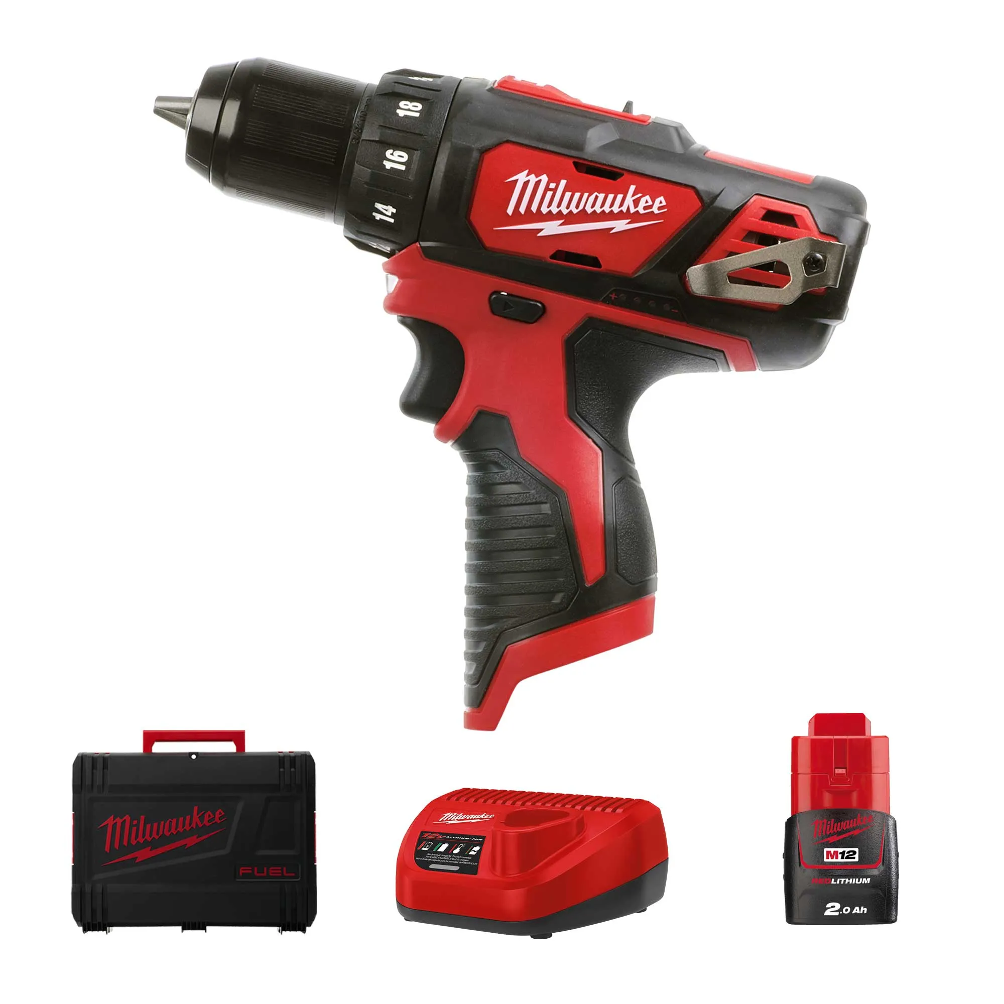 Driver Drill Milwaukee M12 BDD-201C