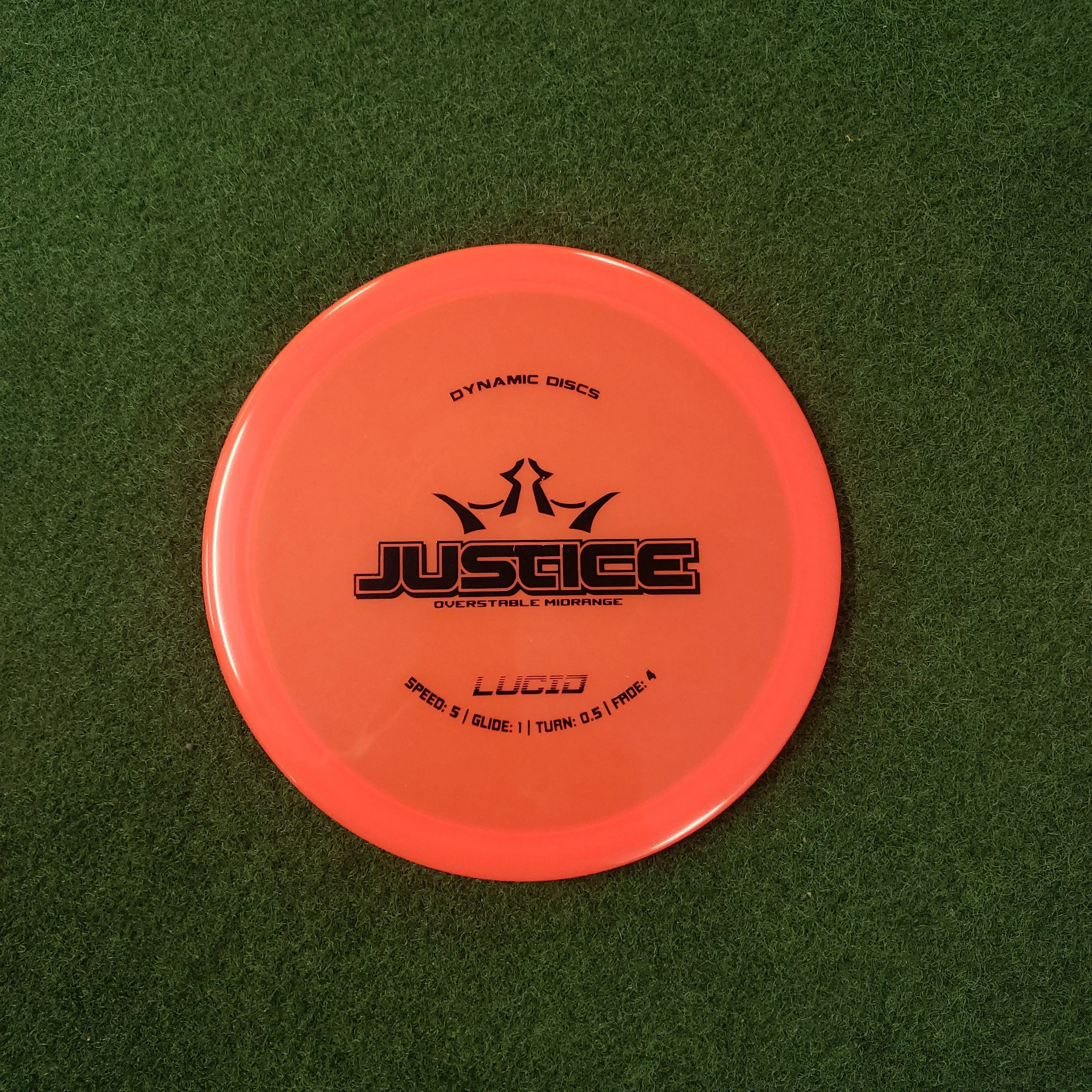 Dynamic Disc Justice [ 5 1 0.5 4 ]