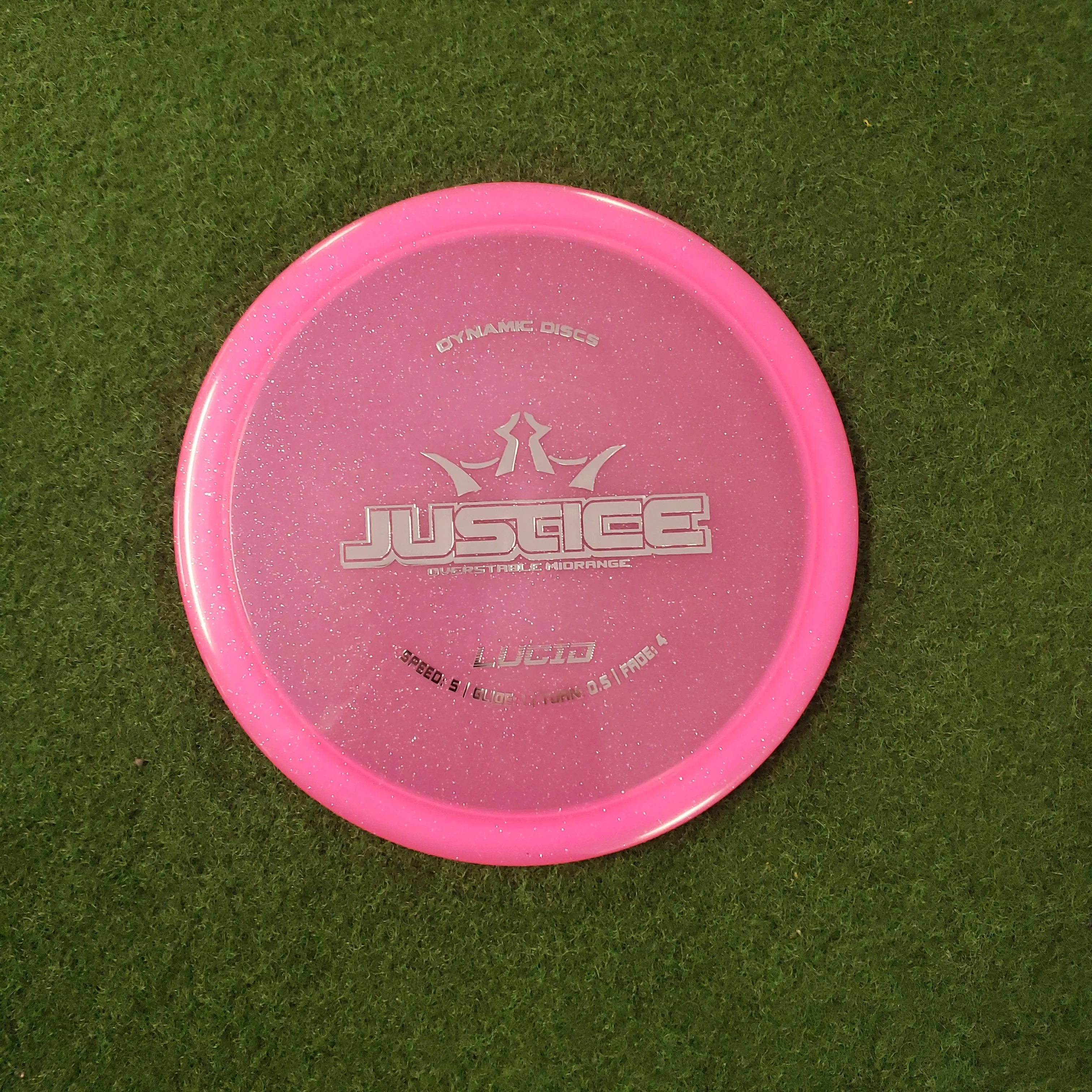 Dynamic Disc Justice [ 5 1 0.5 4 ]