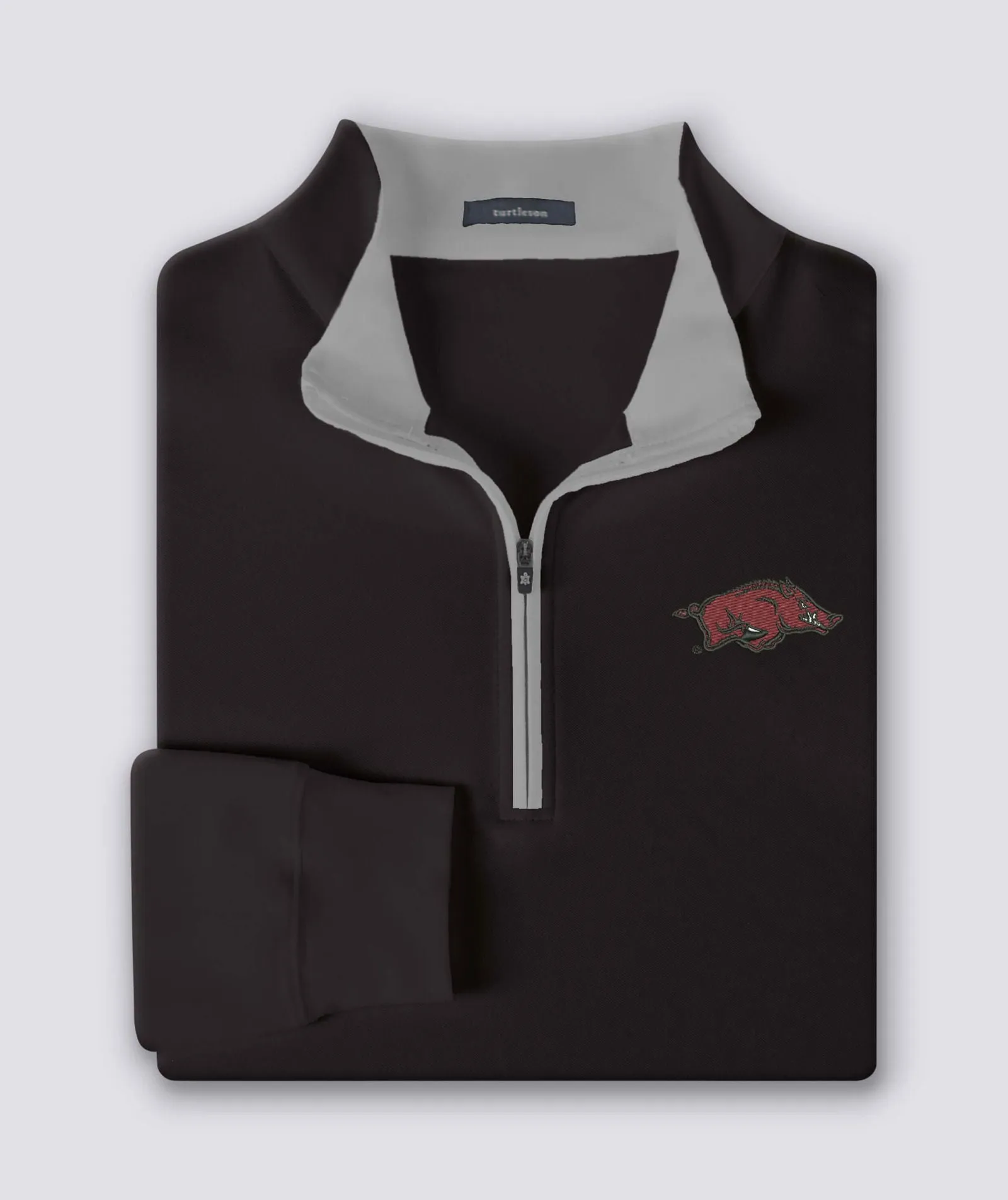 Eli Solid Performance Quarter-Zip Pullover - University of Arkansas