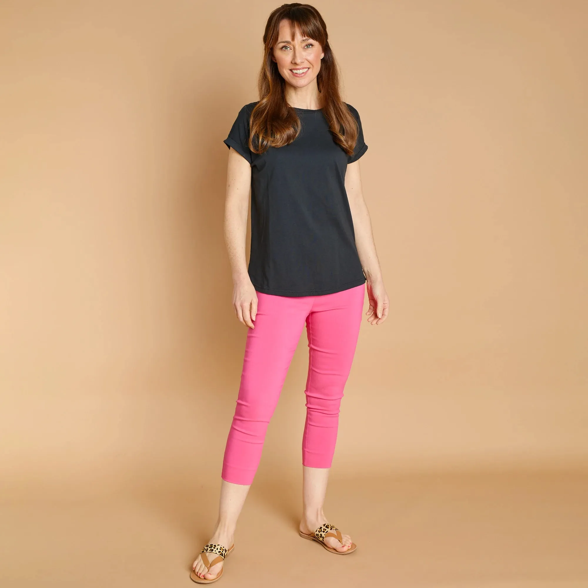 Emreco Bengaline capri trousers