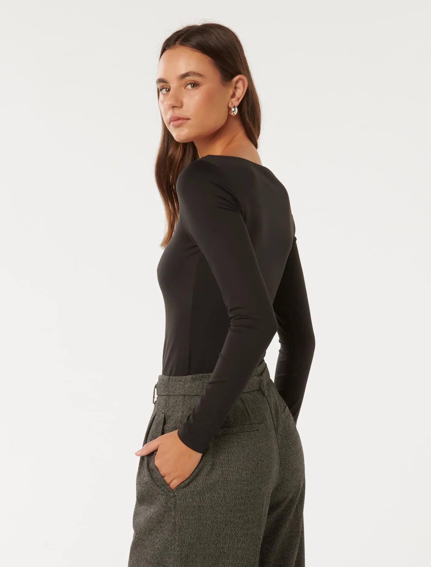 Erika Boat Neck Top