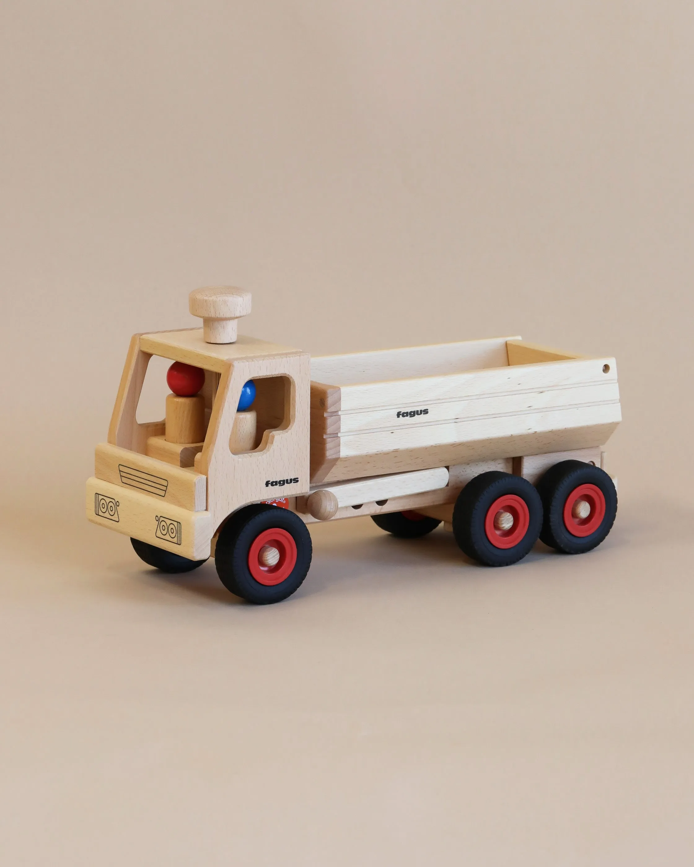 Fagus Wooden Container Tipper Truck