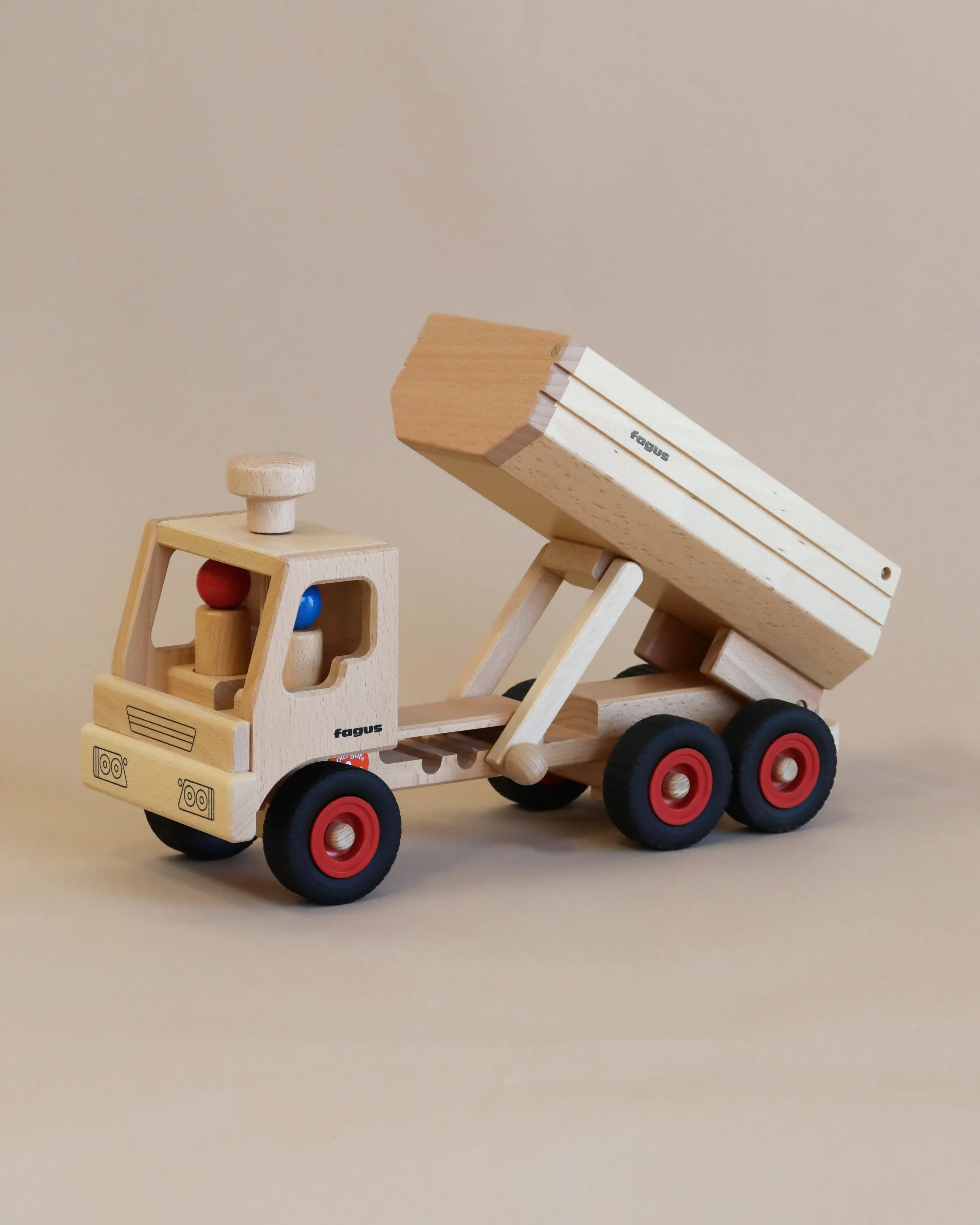 Fagus Wooden Container Tipper Truck