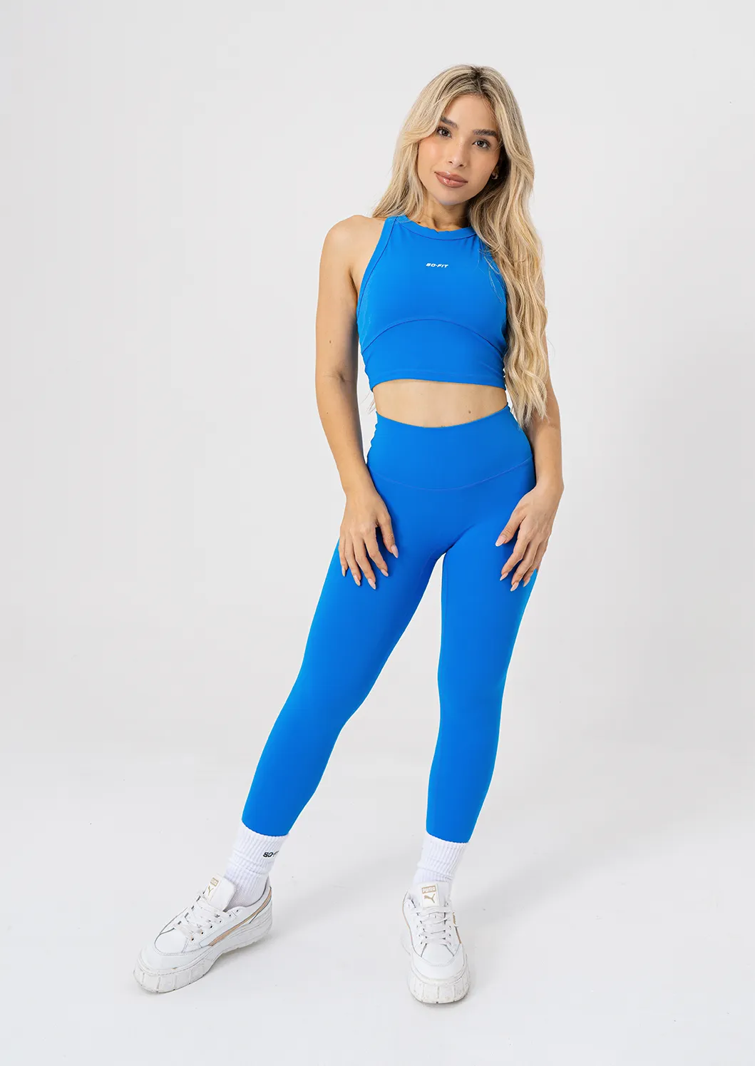 Flex BASICO AZUL - (top y leggings se vende por separado)