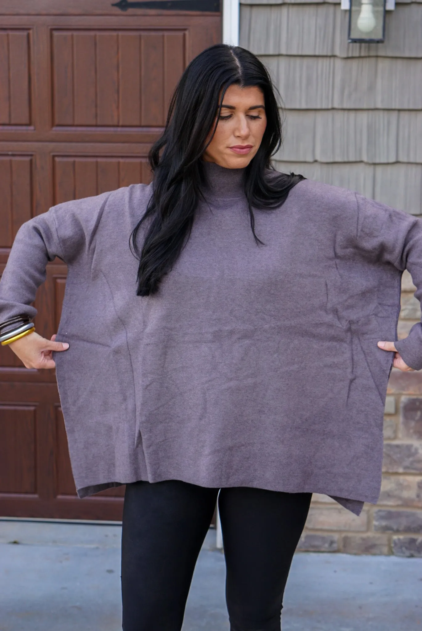 Forever Classy Grey Sweater Top